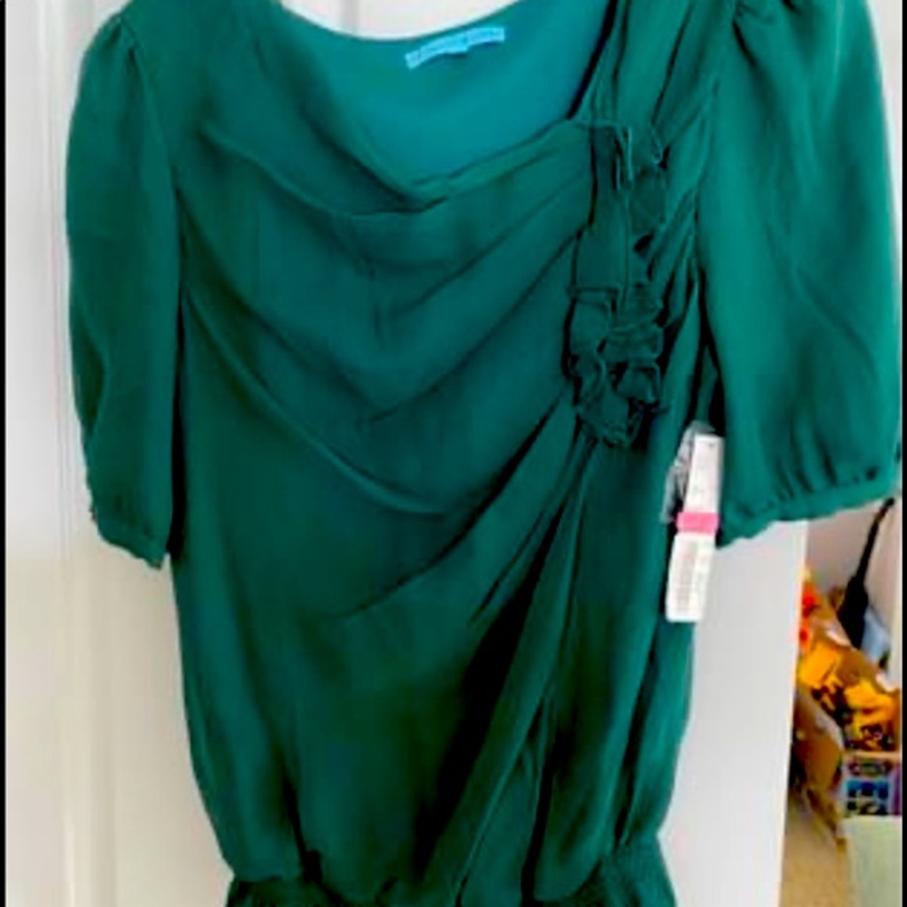 Antonio Melani Large Teal Top